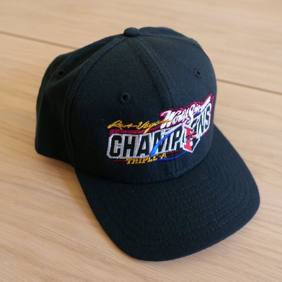 Vintage Snapback Cap // New Era 2000 Triple-A World Series Champions Hat - Picture 2 of 6